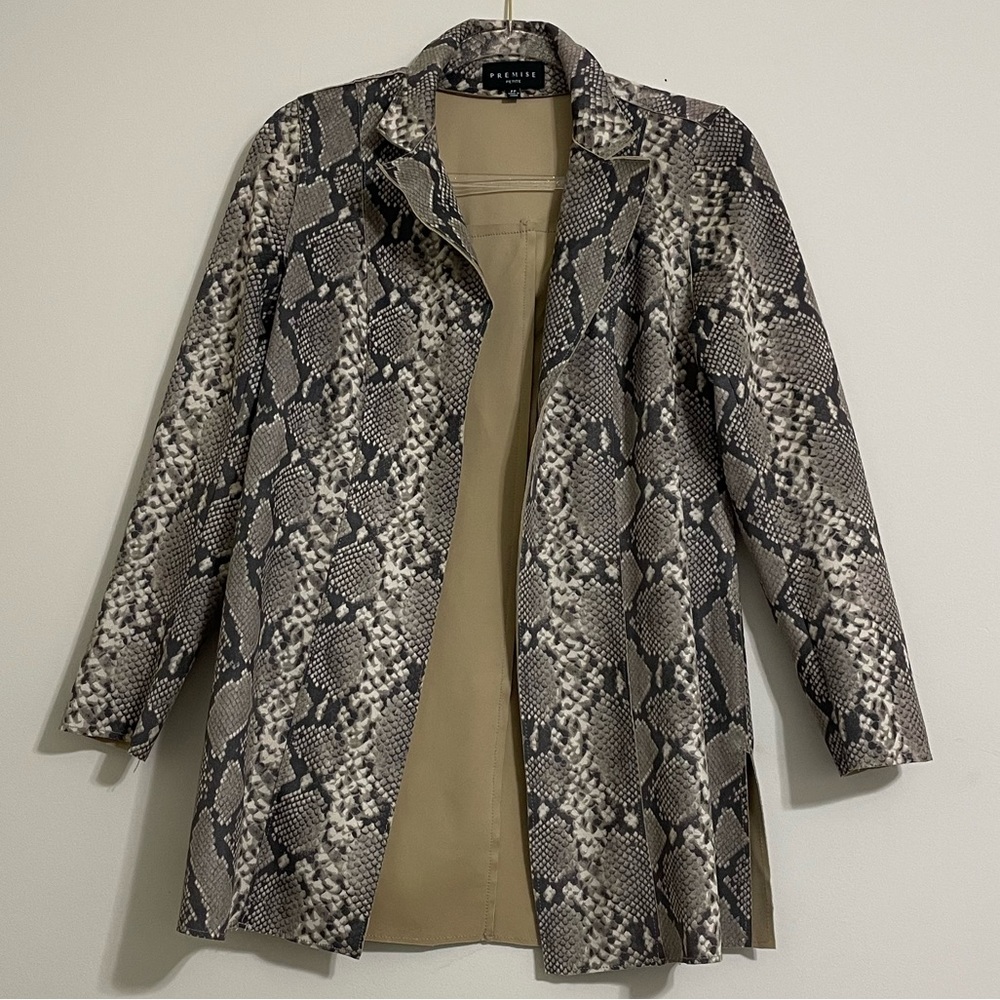 Snakeskin Coat